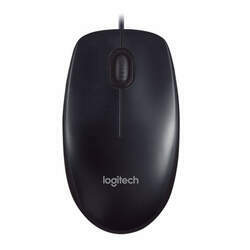 Mouse Óptico Com Fio USB Logitech M90 910-004053 Preto