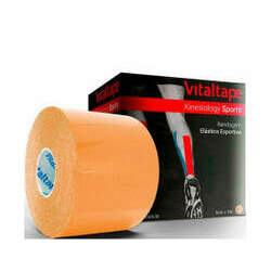 VitalTape Kinesiology Sports 5cm x 5m Bandagem Elástica - Bege