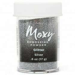 Pó para Emboss - Moxy Embossing Powder - Glitter Silver