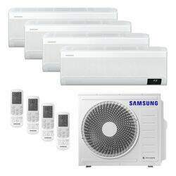 Ar Condicionado Multi-Split Samsung Wind Free Inverter 28 000 BTU/h (2x 9 000 e 2x 12 000) Quente/Frio 220v