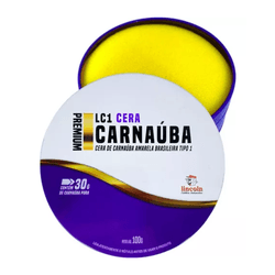 Cera De Carnaúba Premium 100g Em Pasta Lincoln - a