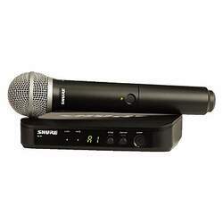 Microfone Sem Fio Shure Blx24Br Pg58-M15 Bastão Para Voz