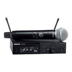 Microfone Sem Fio Shure Slxd24 B58-G58 Bastão Supercardioide Para Voz