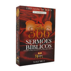 Livro 366 Sermões Bíblicos Volume 2 - Erivaldo De Jesus