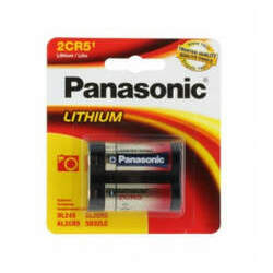 Bateria Panasonic 2CR5 - Cartela com 1