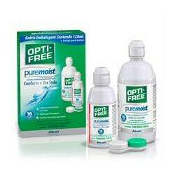 Opti-Free Pure Moist 420 ml - Solução para lentes de contato