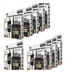 Irig Aplificador Com Efeitos Sonoro Irig Para iPhone, iPod E iPad kit com 10 peças