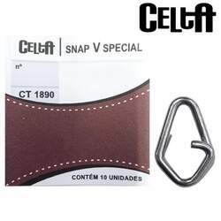 Snap V Special Celta CT1890 - Cartela com 10 unidades - n 1 - 45 Lbs - 20,3kg