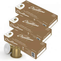 Kit Cápsulas de Café Madame Dorviliers Golden - Compatíveis com Nespresso - 30 un