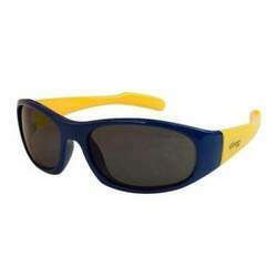 Óculos Escuro Infantil Azul Marinho e Amarelo 36m UVA/UVB Clingo