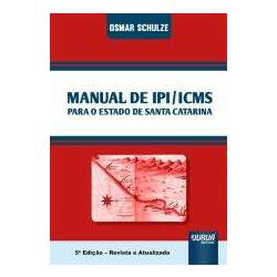 Manual de IPI/ICMS para o Estado de Santa Catarina