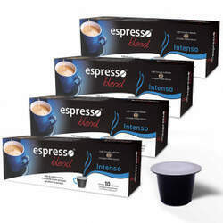 Kit Cápsulas de Café Espresso Blend Intenso - Compatíveis com Nespresso - 40 un