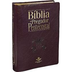 Bíblia do Pregador Pentecostal - Vinho - ARC - Com índice