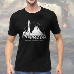 Camiseta Unissex Masculina Mordor One Does Not Simply Walk In Lord Of The Rings Disney O Senhor Dos Anéis (Preta) Camisa Geek - CD