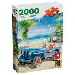 Puzzle 2000 peças Casa na Praia