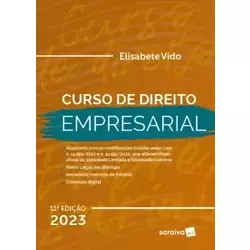 CURSO DE DIREITO EMPRESARIAL - 11 EDIÇAO 2023 (PRODUTO USADO - MUITO BOM)