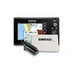 GPS Sonar Simrad Cruise 7 c/ Capa Moldura Transdutor e Carta