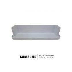 Prateleira Inferior da Porta DA63-03540B Refrigerador Samsung RSH1KLBG1