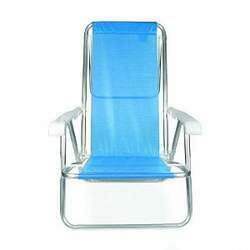 Cadeira Reclinável 8 Posições ALUM - Azul - MOR 2267