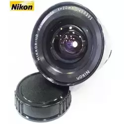 Lente Nikon 20mm F/3,5 Pré Ai Nikkor Foco Manual
