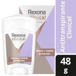 Desodorante Antitranspirante Rexona Clinical Feminino Extra Dry 48g