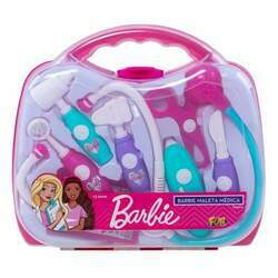 Kit Maleta Barbie medica - Fun brinquedos