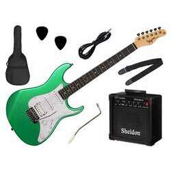 Kit Guitarra Tagima TG-520 Woodstock Stratocaster Amp Sheldon GT1200
