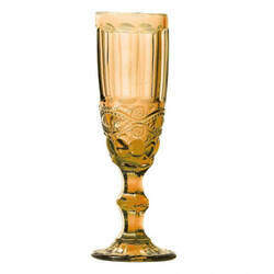 Taça de Champagne Elegance 140ml Amber Avulsa - Class Home