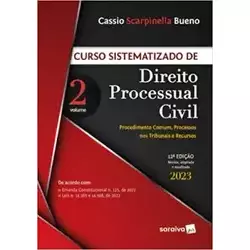CURSO SISTEMATIZADO DE DIREITO PROCESSUAL CIVIL - VOL 2 - 12º EDIÇAO 2023: VOLUME 2 (PRODUTO NOVO)