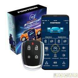 Alarme para automóveis - Pósitron - Cyber PX 360BT Starter - liga o veículo pelo celular - cada (unidade) - 013168000
