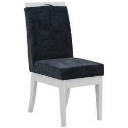 Cadeira Komfort Branca e Azul Cores