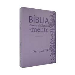 Bíblia De Estudo Joyce Meyer Campo De Batalha Da Mente Capa Lilás