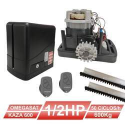 Kit Motor Deslizante Kaza 600 1/2 Omegasat Cremalheira
