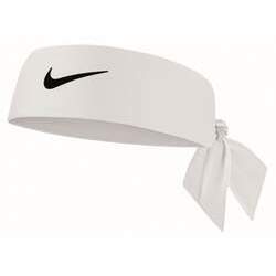 Testeira Nike Dri Fit Head Tie 4 0 - Branco/Preto