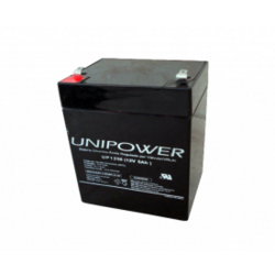 Bateria Chumbo-Ácida Regulada por Válvula (VRLA) UP1250 (12V 5Ah)