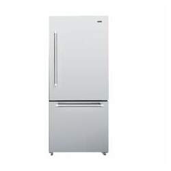 Refrigerador Bottom Freezer Piso e Embutir Inox 76CM 445L Porta para a Direita 220V Tecno TR44BXDA
