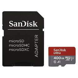 SanDisk Ultra 400GB microSD card c/ Adaptador - Switch Compatível