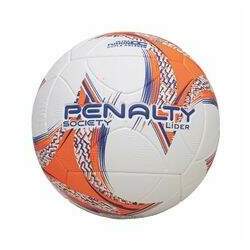 Bola de Futebol Laranja e Azul Society Penalty