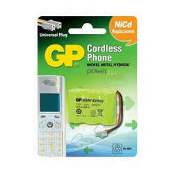 Bateria GP T107 - T157 Para Telefone S/ Fio - 300mAh - 3,6v - Cartela Com 1