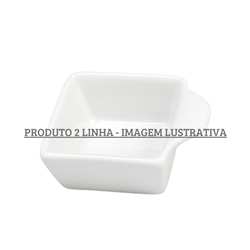 Mini Bowl Quadrada Porcelana Schmidt 2 LINHA