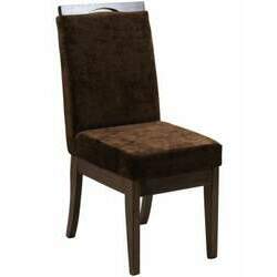 Cadeira Komfort - Capuccino e Marrom Opções