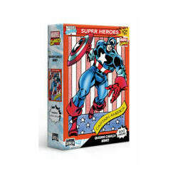 Quebra-cabeça 500 peças Capitão América (Marvel Comics)
