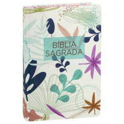 Bíblia capa dura - Flores - ra063m