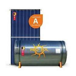 Kit Aquecedor Solar Pro-sol Boiler 400l Alta Pressão 2 Coletor Placa 1,72m2
