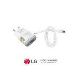 Carregador LG MCS-01BR 1,2A Branco Cabo USB Branco 1,2 Metros LG EAD63769701 Celular / Smartphone