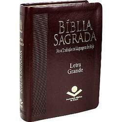 Bíblia Sagrada Pequena - Letra Grande - NTLH - Marrom Nobre