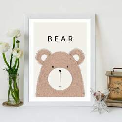 Quadro Decorativo Infantil Baby Bear