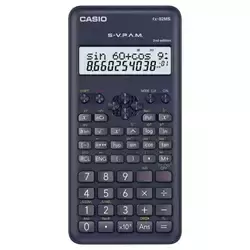 Calculadora Cientifica com 240 Funções, Display Grande Preta - FFX-82MS-2-S4-DH
