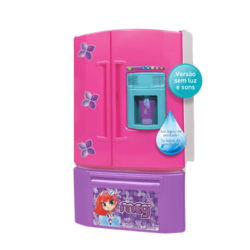 Geladeira Infantil Inverse Super Meg - Rosa - Magic Toys