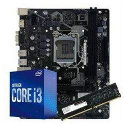 Kit Upgrade, Intel Core i3-10100F LGA 1200 3 60GHz, H510, 8GB DDR4 3200Mhz - Biostar